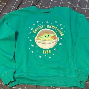 Star Wars Green Sweatshirt - Cutest Christmas Ever